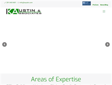 Tablet Screenshot of kaustin.com
